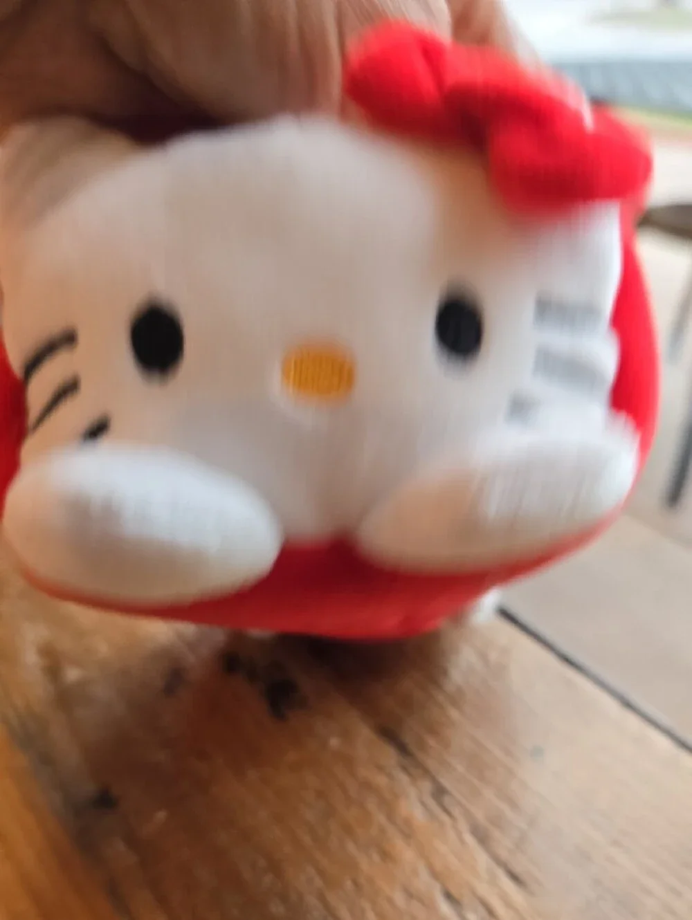 Hello Kitty Soft Plush Multi-Function Storage Case, Sanrio Plush Bag Charm